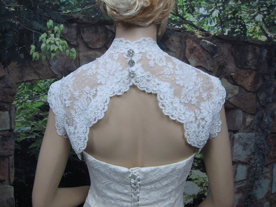 lace bolero, lace shrug, wedding bolero, white bolero, bridal shrug, wedding jacket, bolero jacket, bridal bolero, bridal jacket