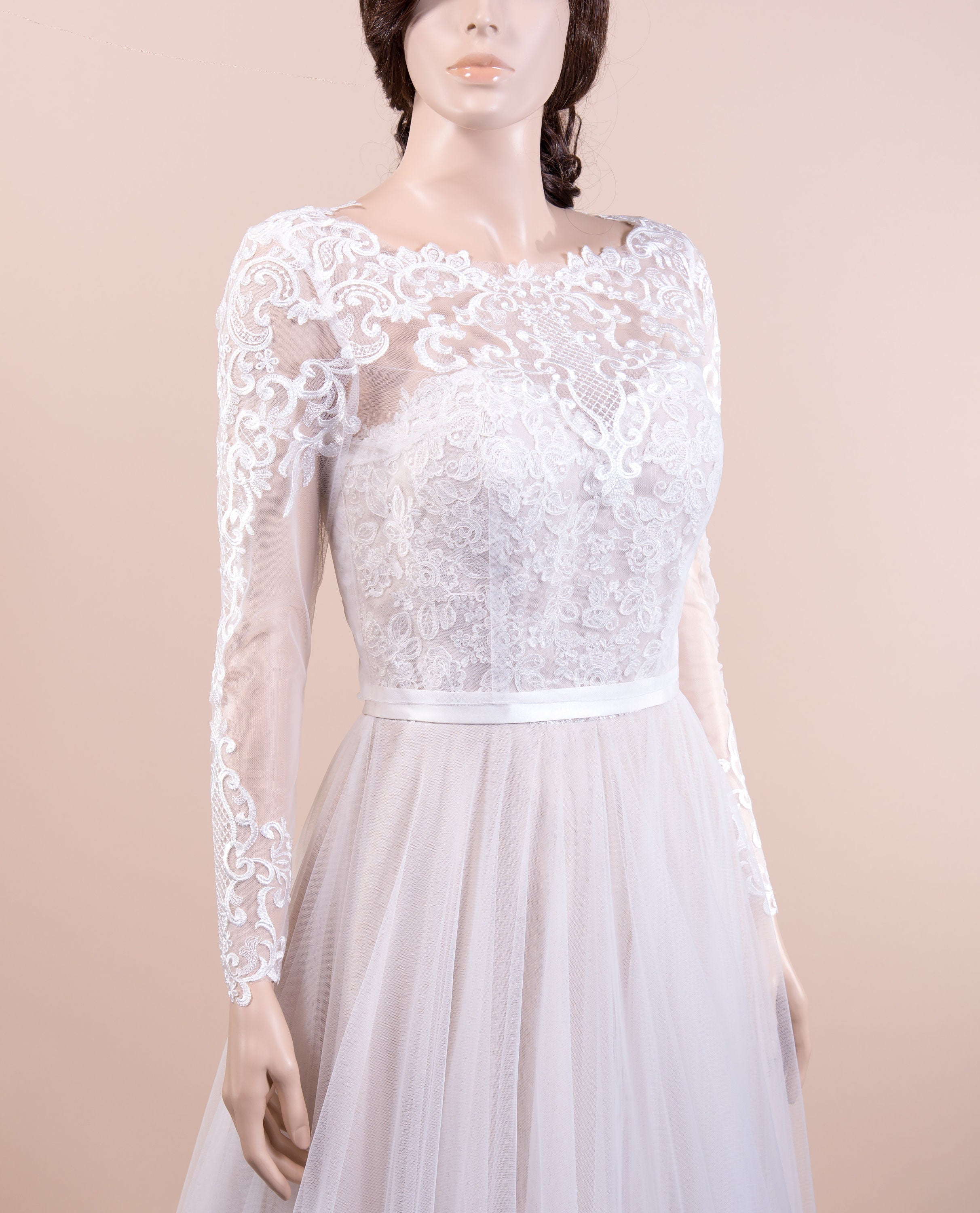 Lace bolero wedding best sale